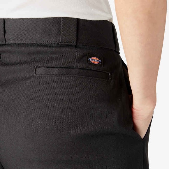 DICKIES Women’s Premium Relaxed Fit Straight Leg Flat Front Pants - Picture 5 of 11